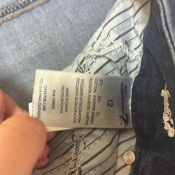 Seven7 Blue Skinny Jeans Classic Style - Picture 3 of 7